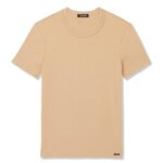 TOM FORD COTTON CREWNECK T SHIRT NUDE