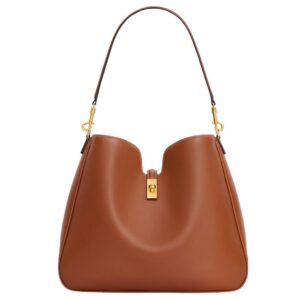 CELINE MEDIUM CAMILLE 16 SOFT BAG IN SMOOTH CALFSKIN TAN