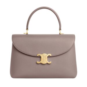 CELINE MEDIUM NINO BAG IN SUPPLE GRAINED CALFSKIN PEBBLE