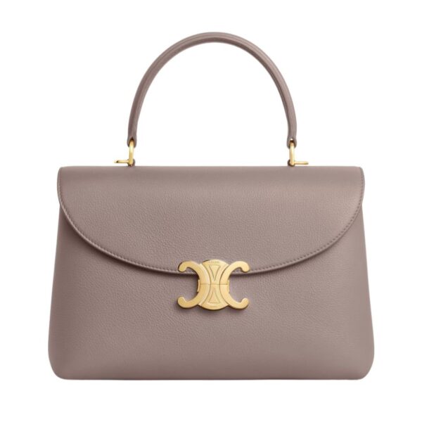 CELINE MEDIUM NINO BAG IN SUPPLE GRAINED CALFSKIN PEBBLE