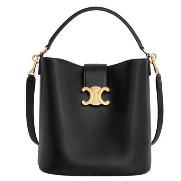 CELINE MEDIUM LOUISE BAG IN SMOOTH CALFSKIN TAN - Image 3