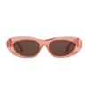 CELINE CAT EYE S310 SUNGLASSES IN ACETATE TRANSPARENT CORAL