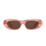 CELINE CAT EYE S310 SUNGLASSES IN ACETATE TRANSPARENT CORAL