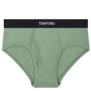 TOM FORD COTTON BRIEFS PALE SAGE