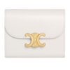 CELINE SMALL FLAP WALLET TRIOMPHE IN SHINY CALFSKIN PEBBLE - Image 4