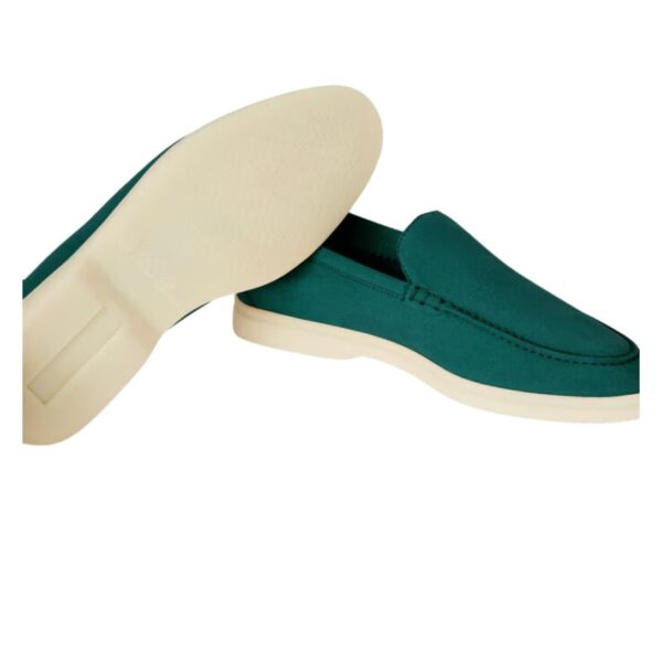 LORO PIANA SUMMER WALK LOAFER AGANO GREEN - Image 5