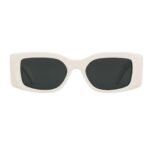 CELINE TRIOMPHE XL 01 SUNGLASSES IN ACETATE IVORY