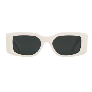 CELINE TRIOMPHE XL 01 SUNGLASSES IN ACETATE IVORY