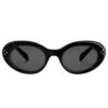 CELINE CAT EYE S193 SUNGLASSES IN ACETATE BLACK