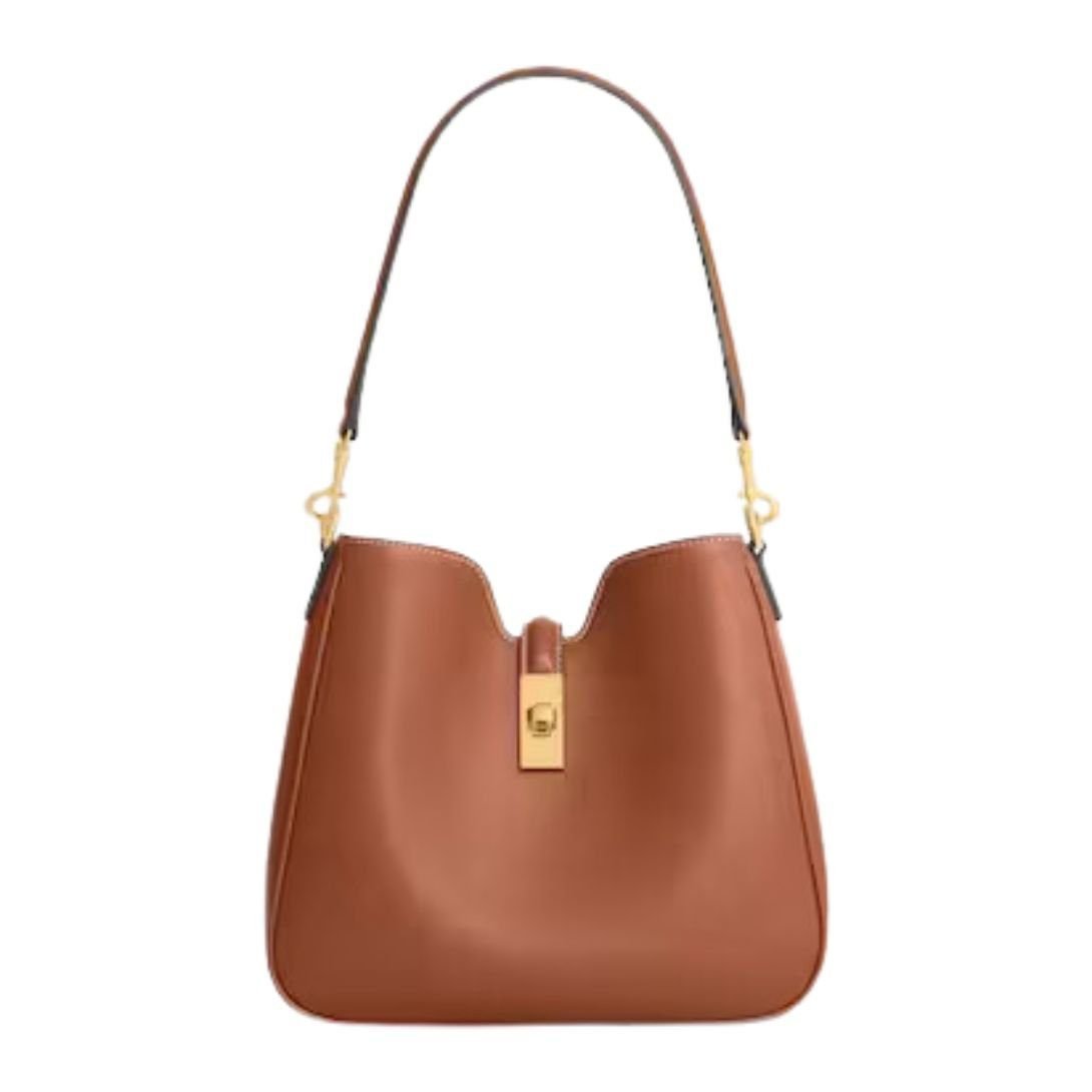 9-73.jpg CELINE SMALL CAMILLE 16 SOFT BAG IN SMOOTH CALFSKIN TAN