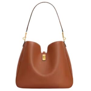 CELINE MEDIUM CAMILLE 16 SOFT BAG IN SMOOTH CALFSKIN BLACK