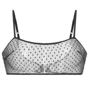 TOM FORD CRYSTAL EMBROIDERED BRALETTE