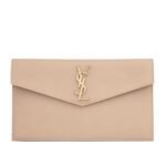 UPTOWN POUCH IN GRAIN DE POUDRE LEATHER