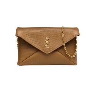 CASSANDRE SMALL YSL POUCH ON CHAIN IN CALFSKIN