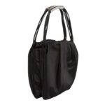 POCHON MINI TOP HANDLE BAG IN SATIN SILK