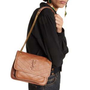 NIKI BABY LEATHER SHOULDER BAG