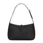 LE 5 A 7 IN CROCODILE EMBOSSED SHINY LEATHER