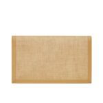 UPTOWN POUCH IN MICRO RAFFIA