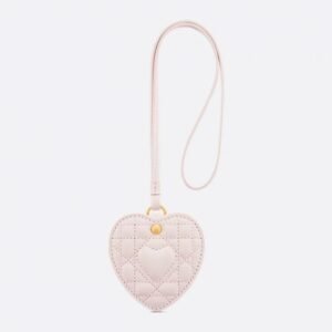 BAG CHARM WITH HEART MIRROR