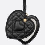 BAG CHARM WITH HEART MIRROR