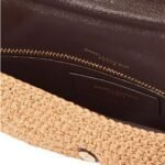 KATE EMBELLISHED RAFFIA SHOULDER BAG