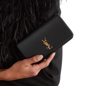 CASSANDRE STRAP LEATHER PHONE CASE