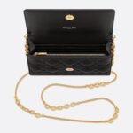 DIOR CARO POUCH WITH CHAIN