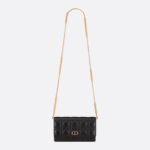 DIOR CARO POUCH WITH CHAIN