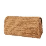 KATE EMBELLISHED RAFFIA SHOULDER BAG