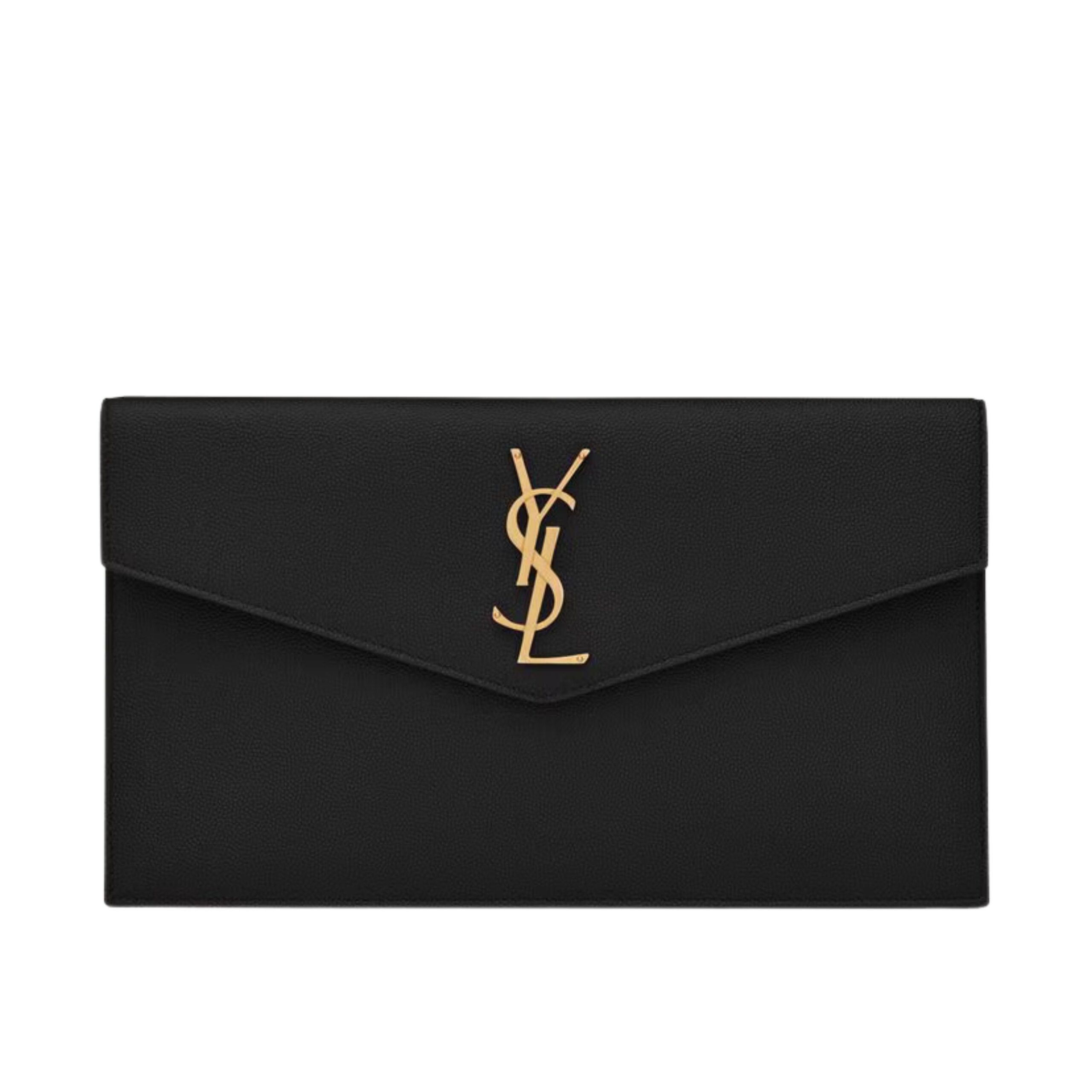 UPTOWN POUCH IN GRAIN DE POUDRE LEATHER