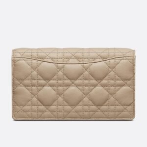 DIOR CARO POUCH WITH CHAIN
