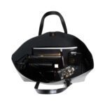 SHOPPING BAG EAST WEST TOTE IN SMOOTH LEATHER