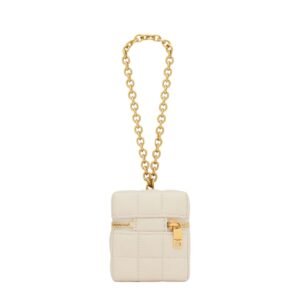 CASSANDRE MATELASSE CARRE MINI CUBE IN LAMBSKIN