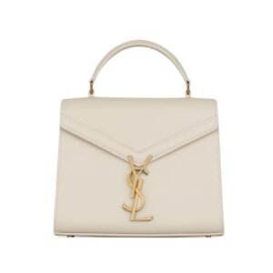 CASSANDRA MINI TOP HANDLE BAG IN GRAIN DE POUDRE EMBOSSED LEATHER