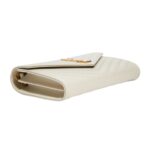 YSL MONOGRAM LARGE WALLET ON CHAIN IN GRAINED LEATHER