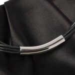 POCHON MINI TOP HANDLE BAG IN SATIN SILK