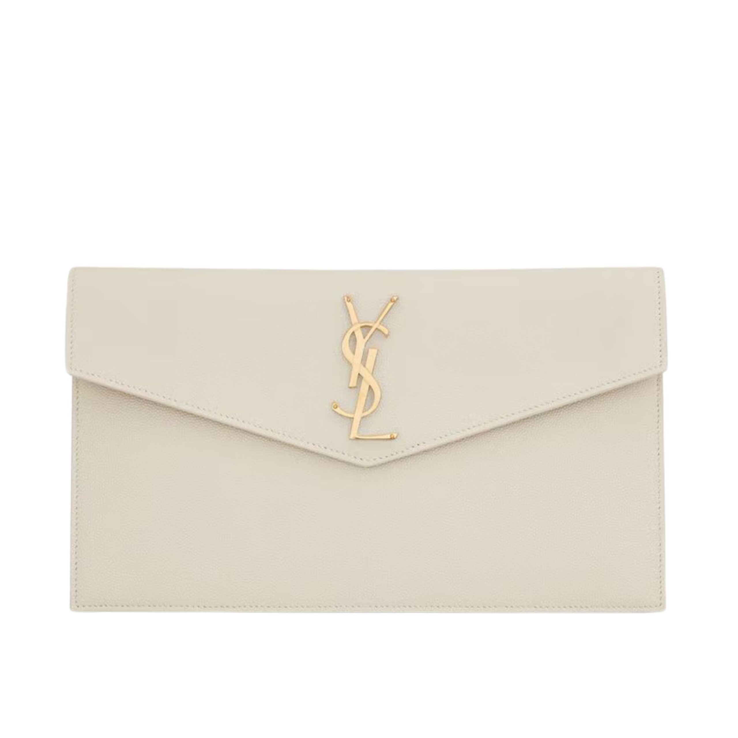 UPTOWN POUCH IN GRAIN DE POUDRE LEATHER