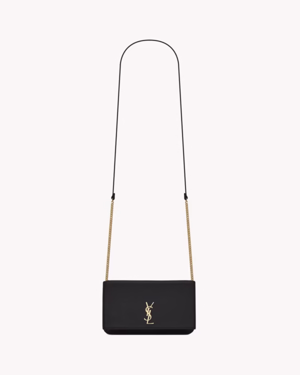 CASSANDRE PHONE HOLDER IN SMOOTH LEATHER