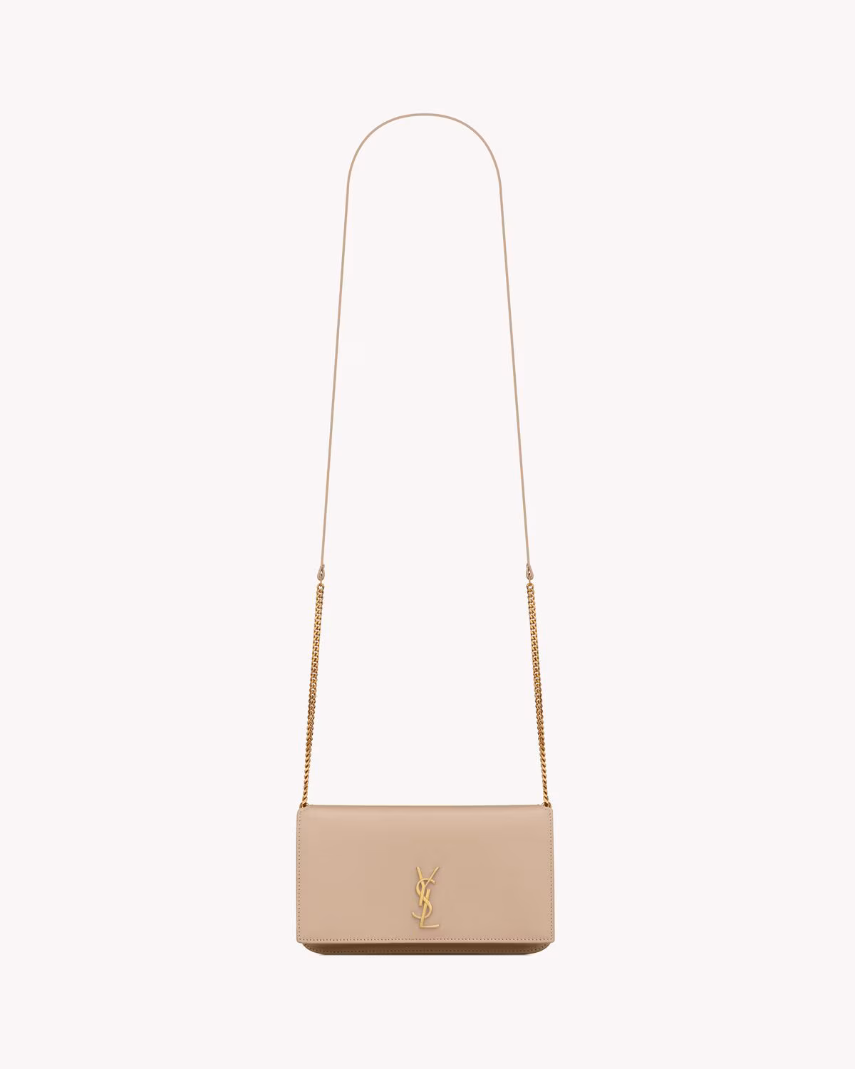 CASSANDRE PHONE HOLDER IN SMOOTH LEATHER