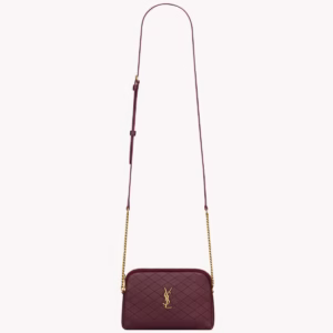 GABY ZIPPERED POUCH IN LAMBSKIN