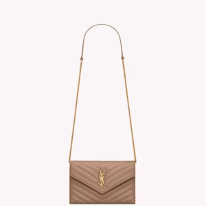 CASSANDRE ENVELOPE CHAIN WALLET IN LAMBSKIN