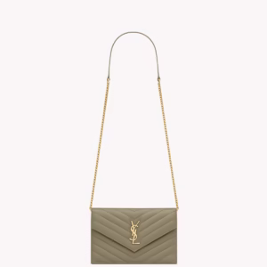 CASSANDRE ENVELOPE CHAIN WALLET IN LAMBSKIN