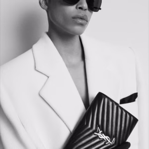 CASSANDRE MATELASSE FLAP POUCH IN LAMBSKIN