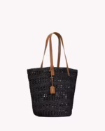 PANIER MEDIUM BAG IN RAFFIA