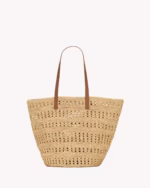 PANIER MEDIUM BAG IN RAFFIA