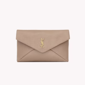 CASSANDRE LARGE ENVELOPE POUCH IN LAMBSKIN