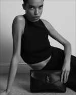 CASSANDRE LARGE ENVELOPE POUCH IN LAMBSKIN