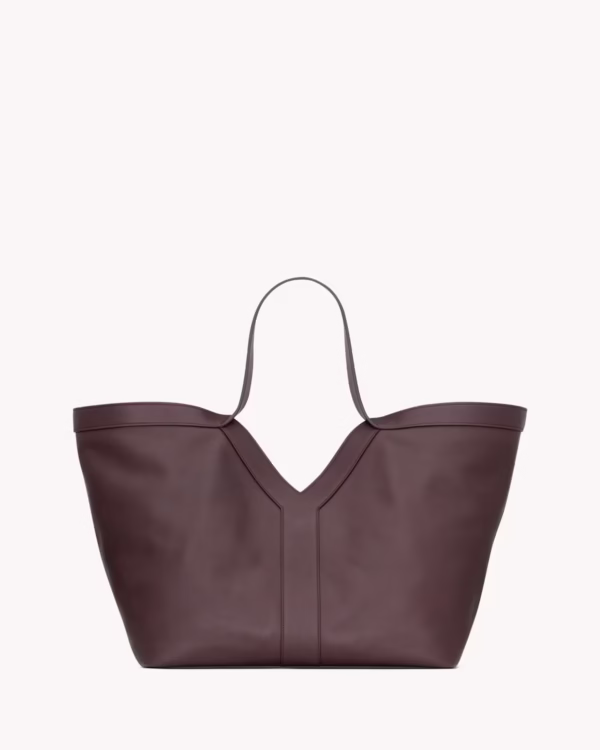 Y TOTE IN LEATHER