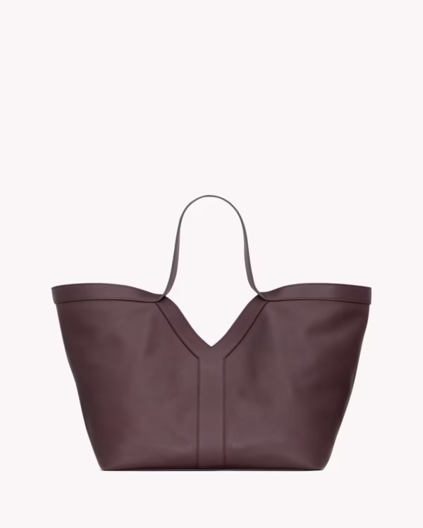 Y TOTE IN LEATHER