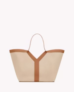 Y TOTE IN LEATHER